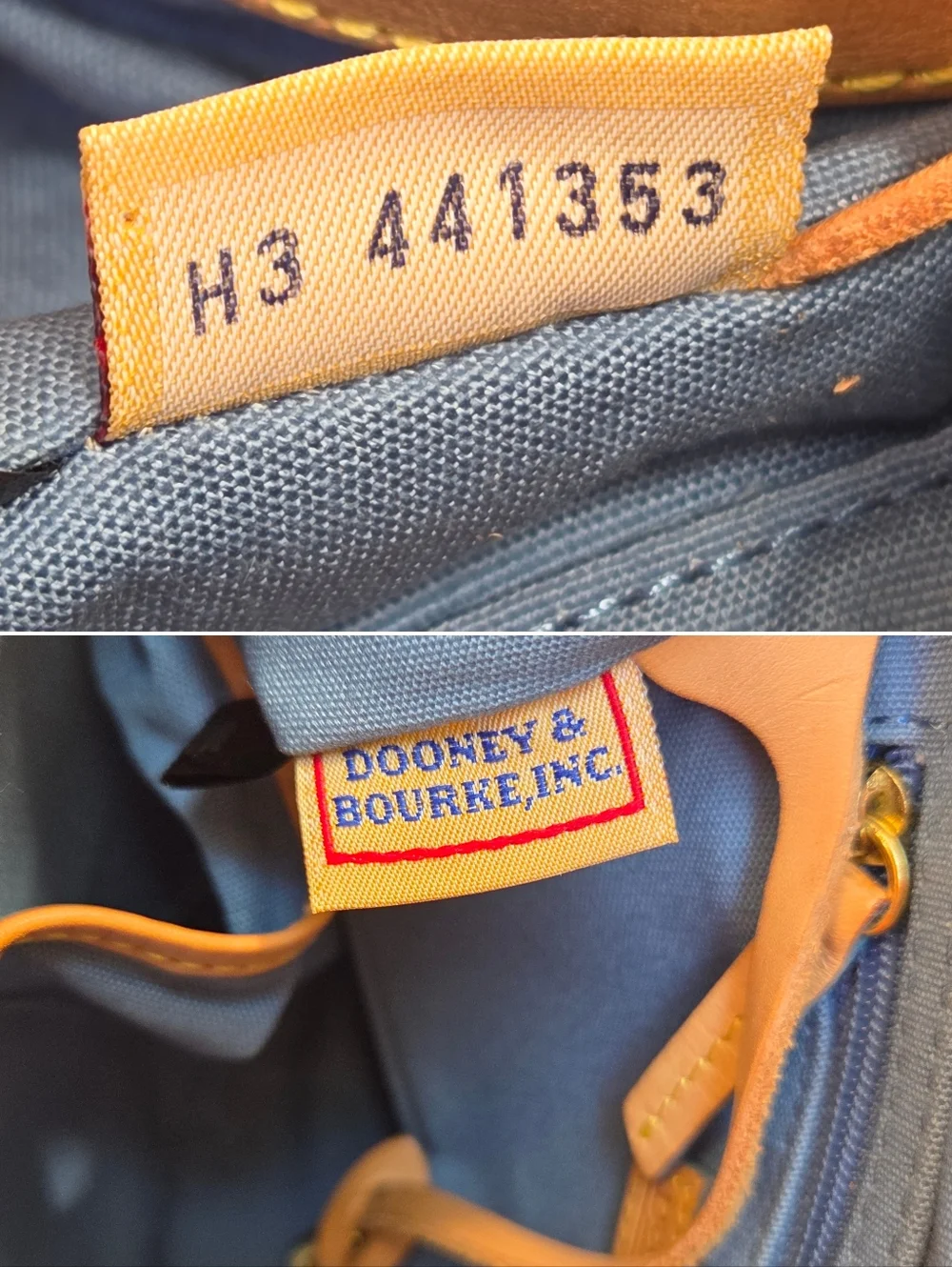Dooney and Bourke Small DB Monogram "It" Bag - Picture 7 of 14